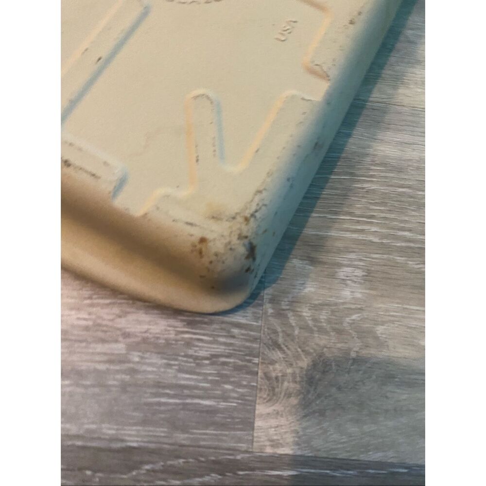 Pampered Chef Bar Pan Small Tray Family Heritage Stoneware Small USA Made #1084 - Picture 7 of 9